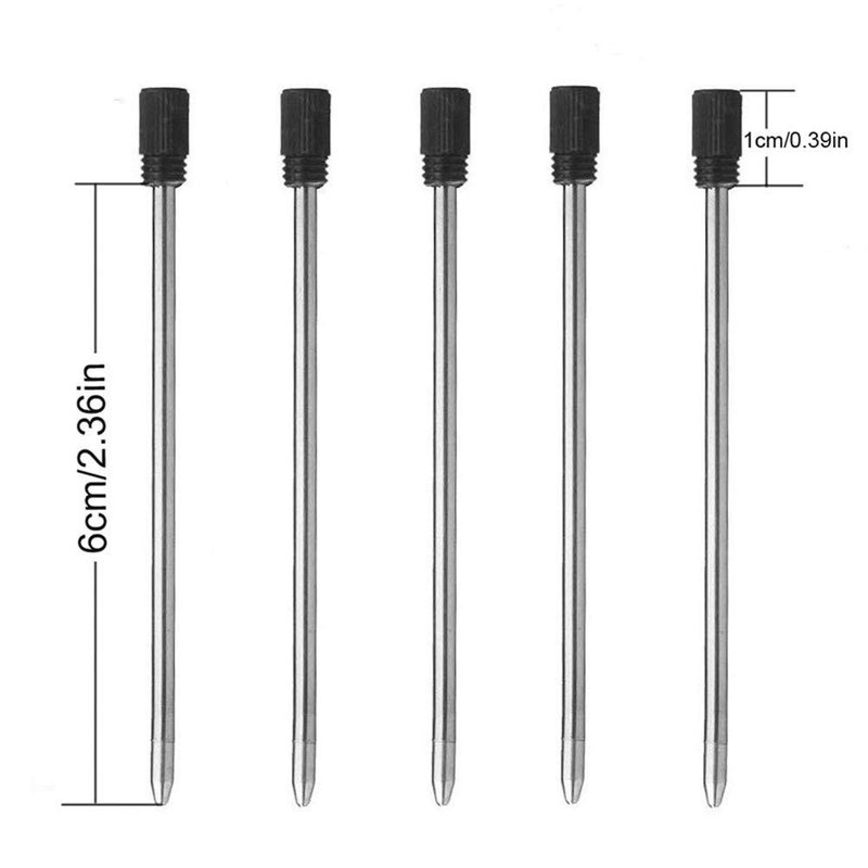 AIYIBEN Multifunction Tool Pen, 6 in 1 Tool with Ballpoint Pen, Touch Screen Stylus, Ruler, Spirit Level, Flat-head and Phillips Screwdriver, All-in-One Tech-Tool Pen with Ink Refills (2Ã—Yellow + 5Ã—Refills) - Image 2